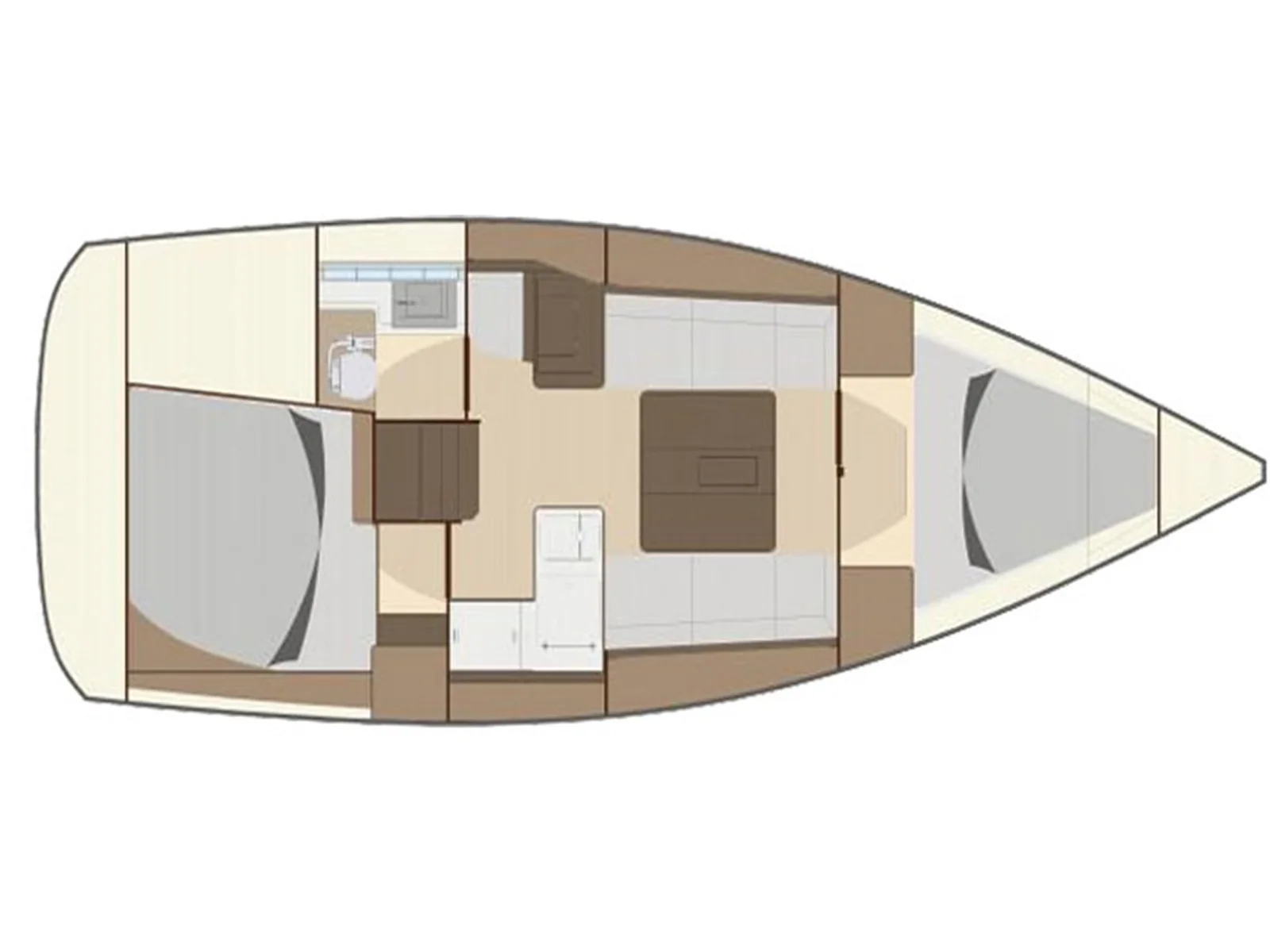 Yacht DUFOUR 335 Grand Large - Lemar - Foto 6
