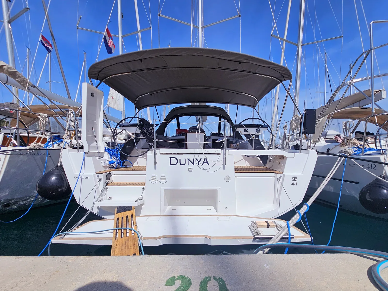 Yacht DUFOUR 41 - Dunya - Foto 1