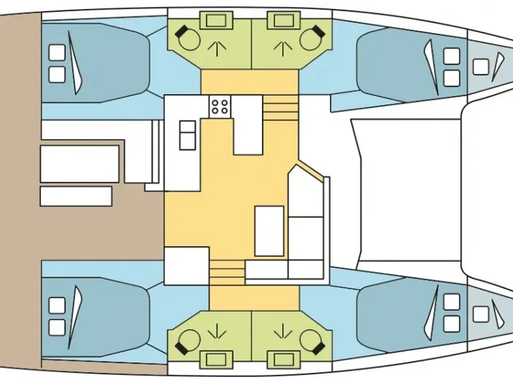 Yacht FOUNTAINE PAJOT Astrea 42 - Jami - Foto 1