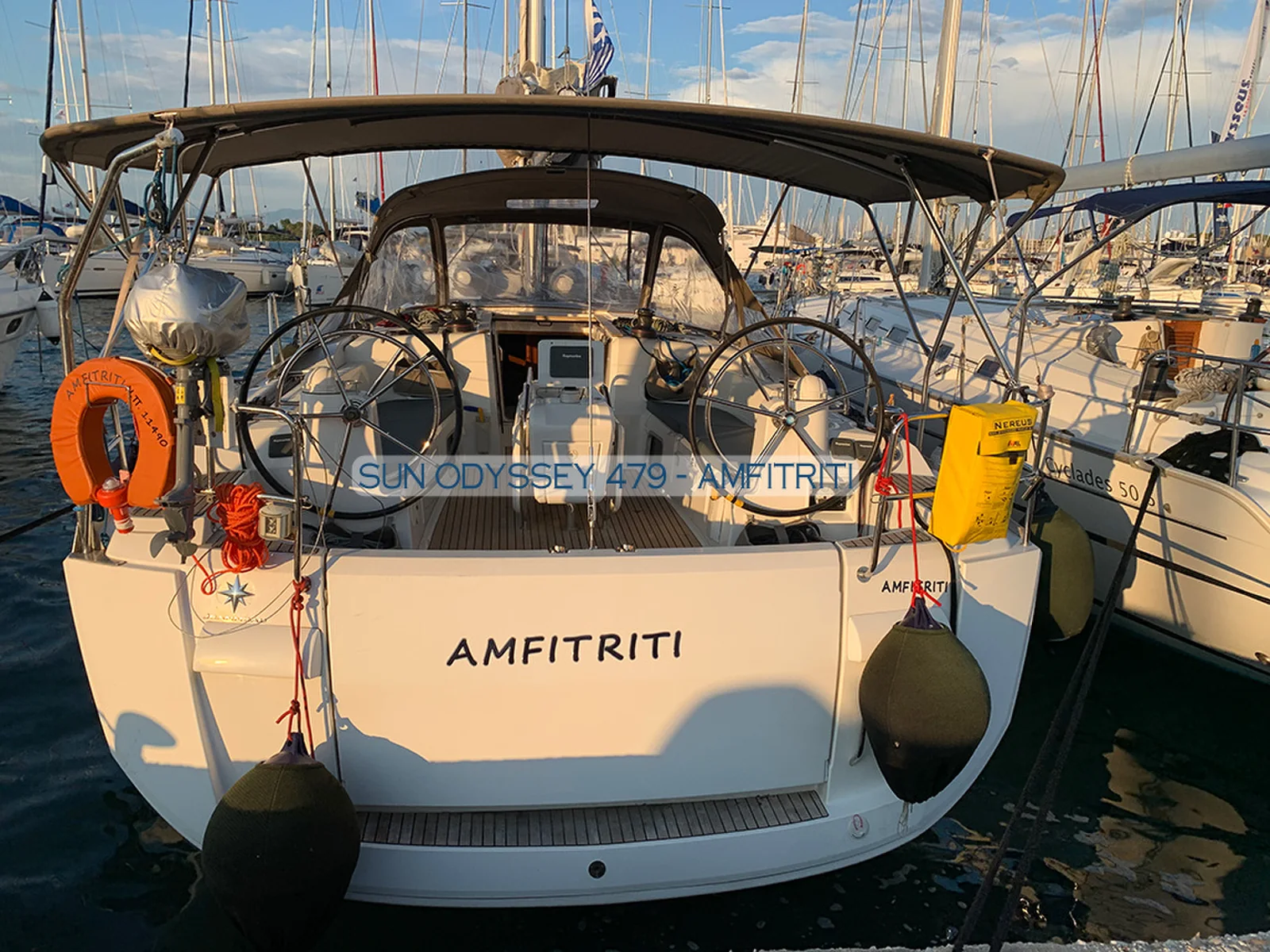 Yacht JEANNEAU Sun Odyssey 479 - Amfitriti - Foto 1