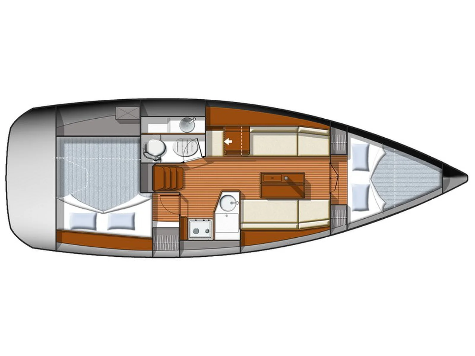 Yacht JEANNEAU Sun Odyssey 33i - Hasta Siempre - Foto 1