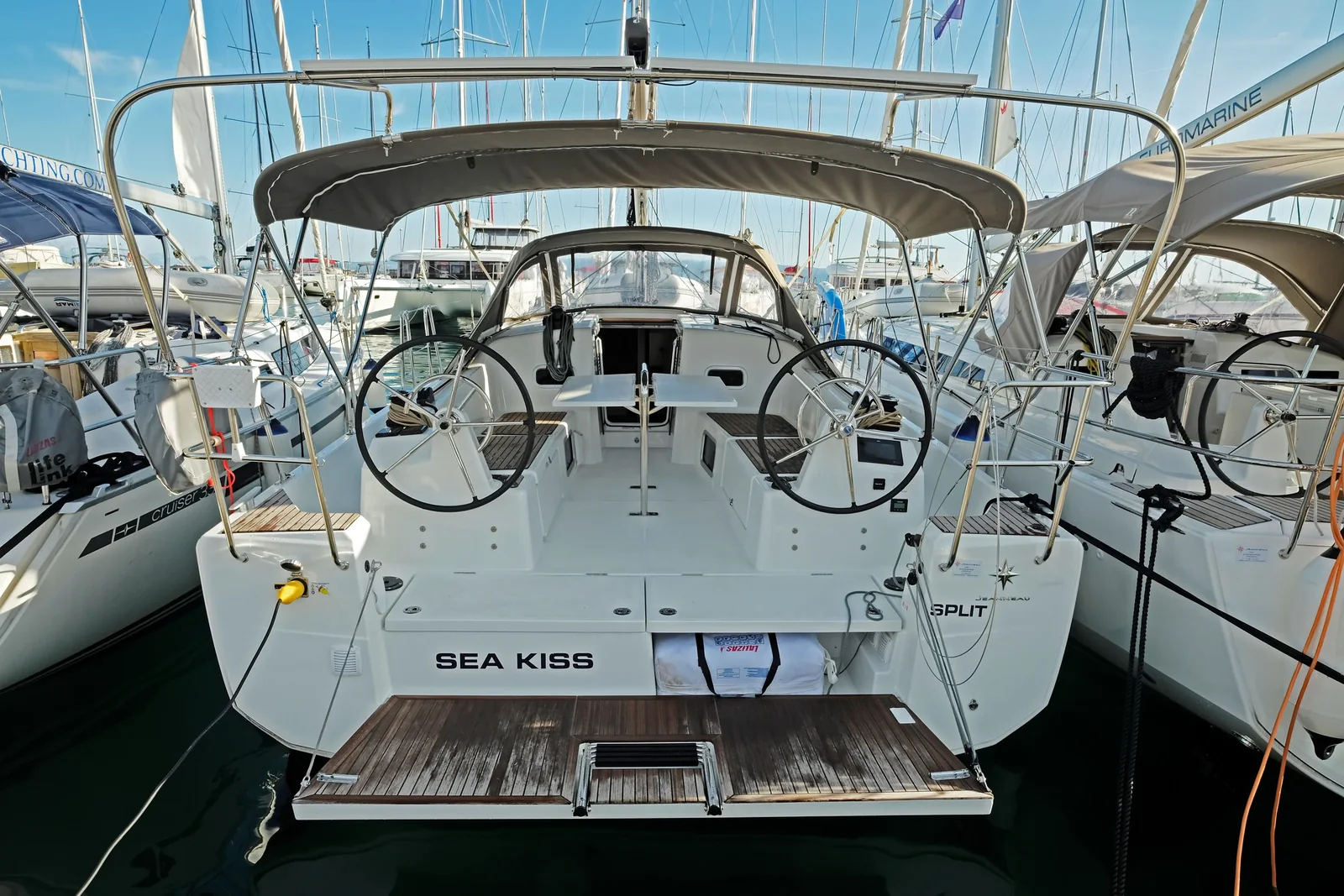 Yacht JEANNEAU Sun Odyssey 380 - Sea Kiss - Foto 1