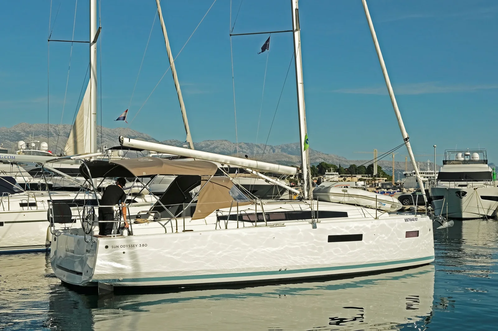 Yacht JEANNEAU Sun Odyssey 380 - Sea Kiss - Foto 1