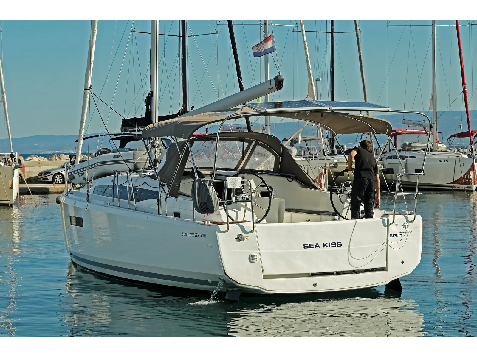 Yacht JEANNEAU Sun Odyssey 380 - Sea Kiss - Foto 1
