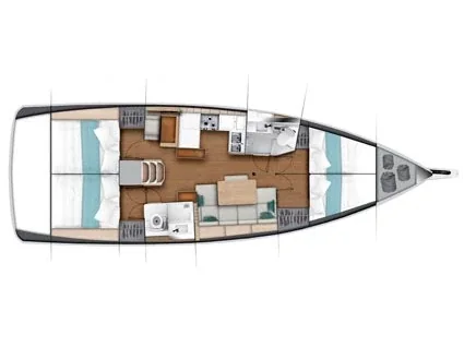 Yacht JEANNEAU Sun Odyssey 440 - Jenny - Foto 1