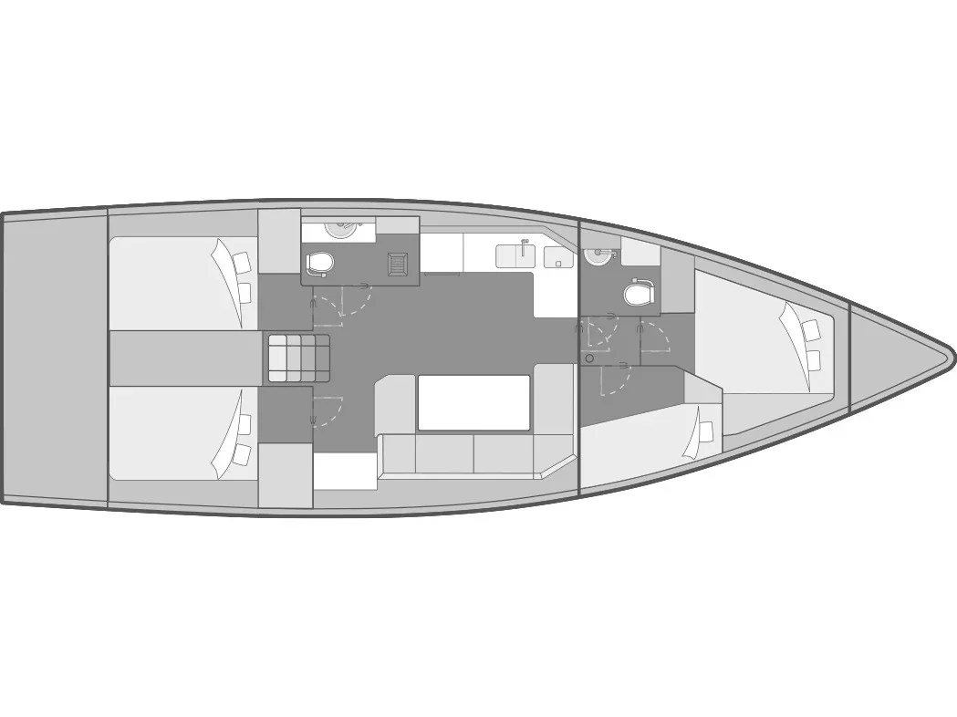 Yacht ELAN Impression 43 - Elana - Foto 1