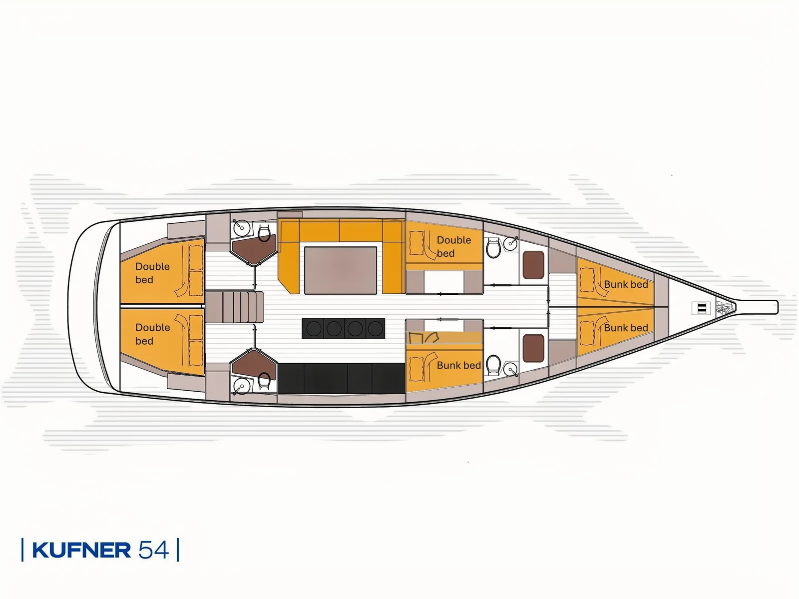 Yacht D & D Yachts Kufner 56 - Mihaela
