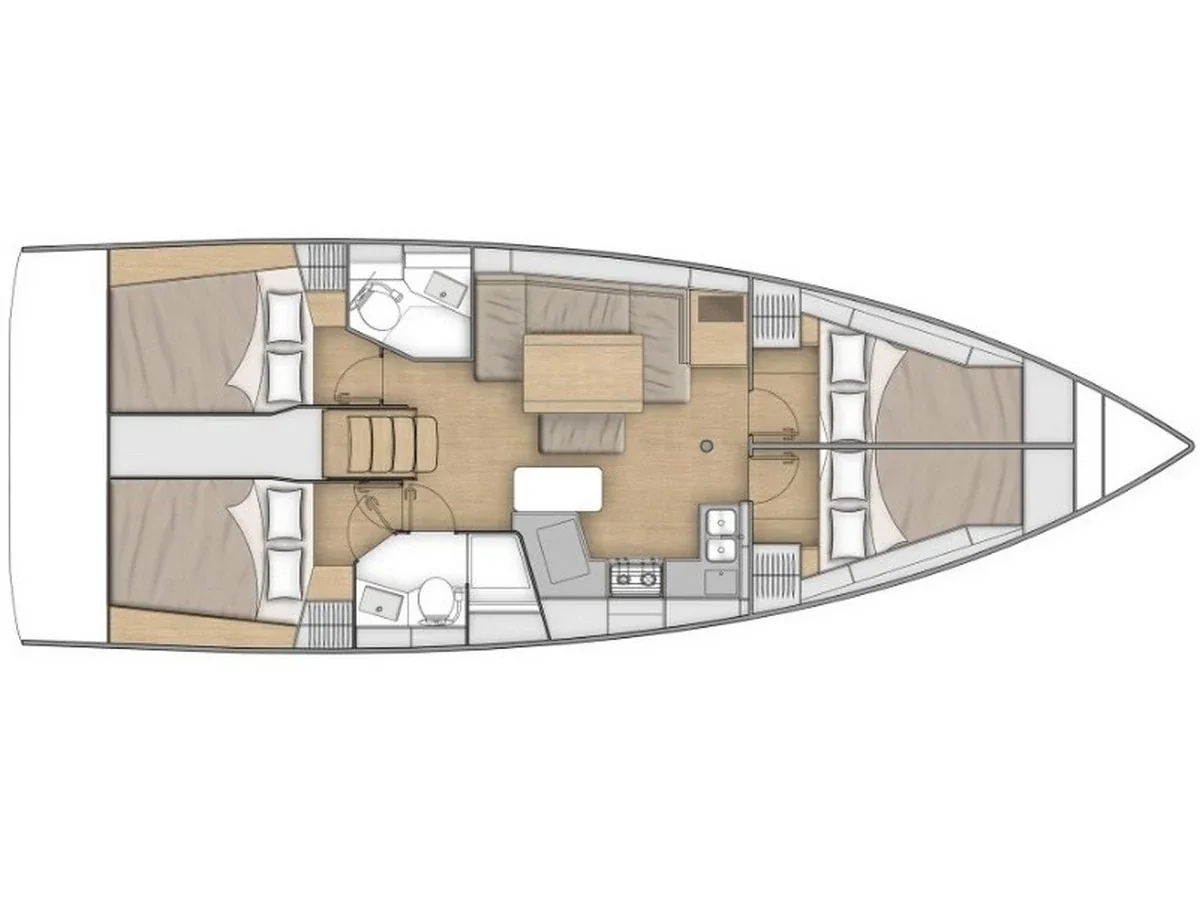 Yacht BENETEAU Oceanis 40.1 - Albius - Foto 1