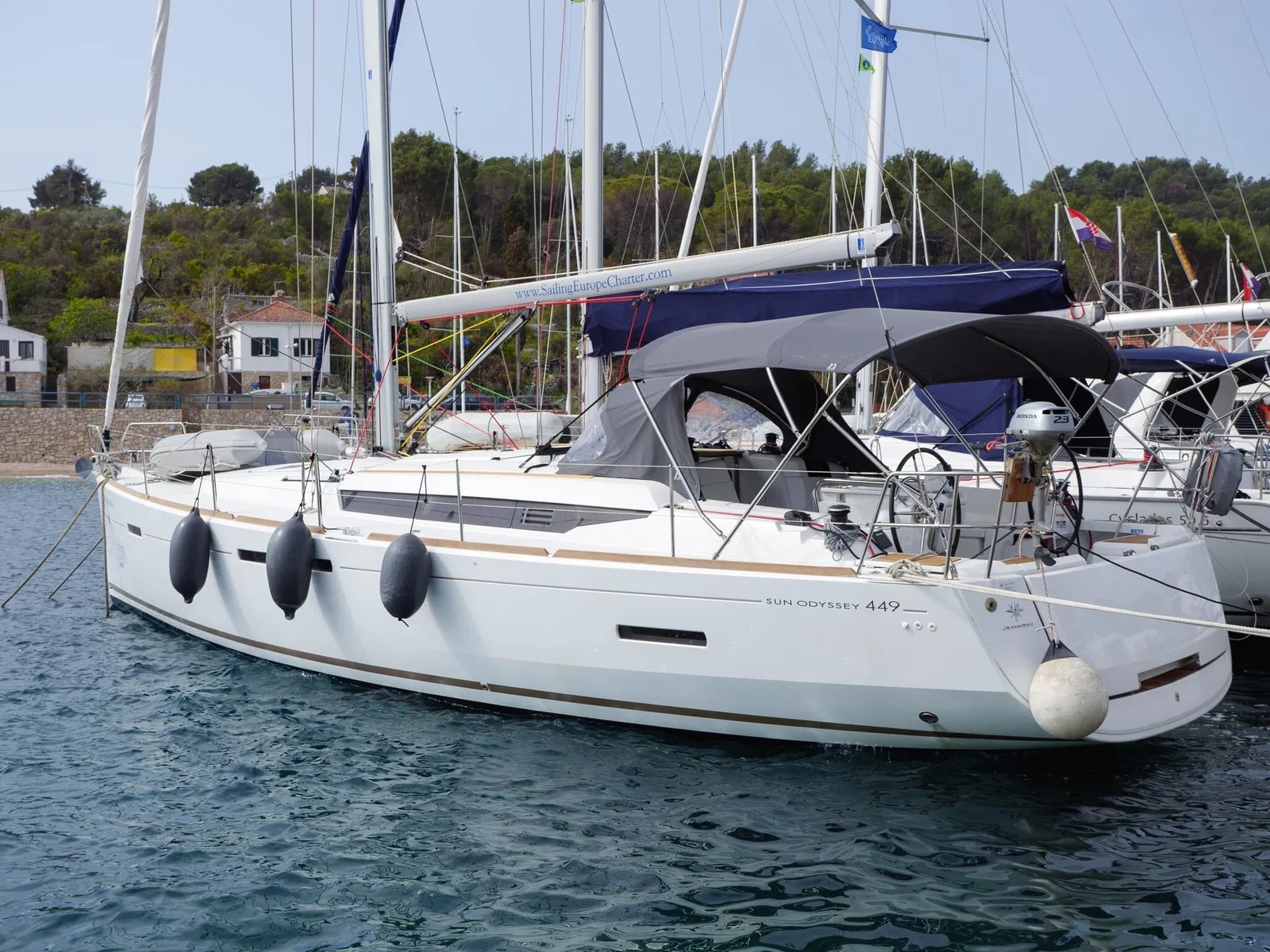 Yacht JEANNEAU Sun Odyssey 449 - Port Royal - Foto 14