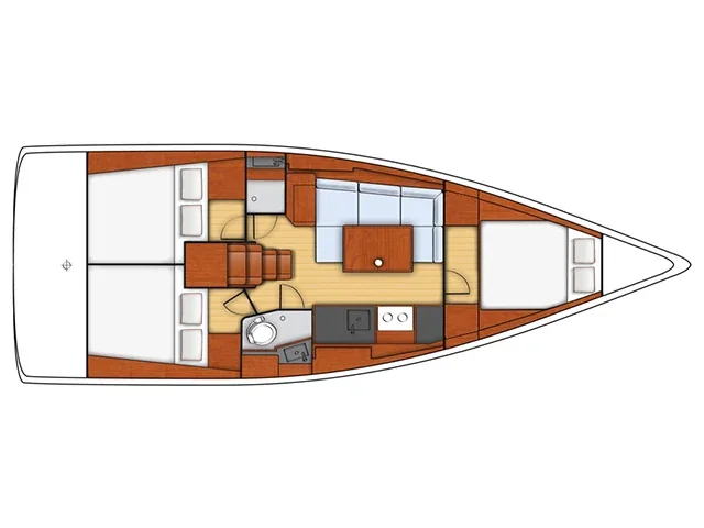 Yacht BENETEAU Oceanis 38 - Happy - Foto 10