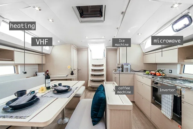 Yacht BENETEAU Oceanis 46.1 - Zia - Foto 1