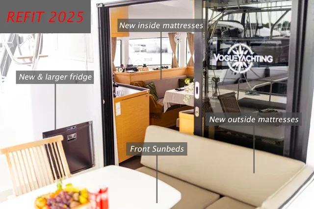 Yacht LAGOON 42 - Amelia - Foto 6