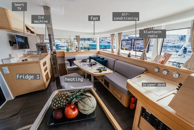 Yacht LAGOON 42 - Amelia - Foto 10