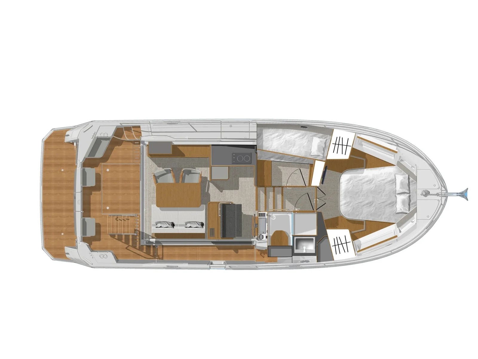 Yacht BENETEAU Swift Trawler 35 - Fritz - Foto 1