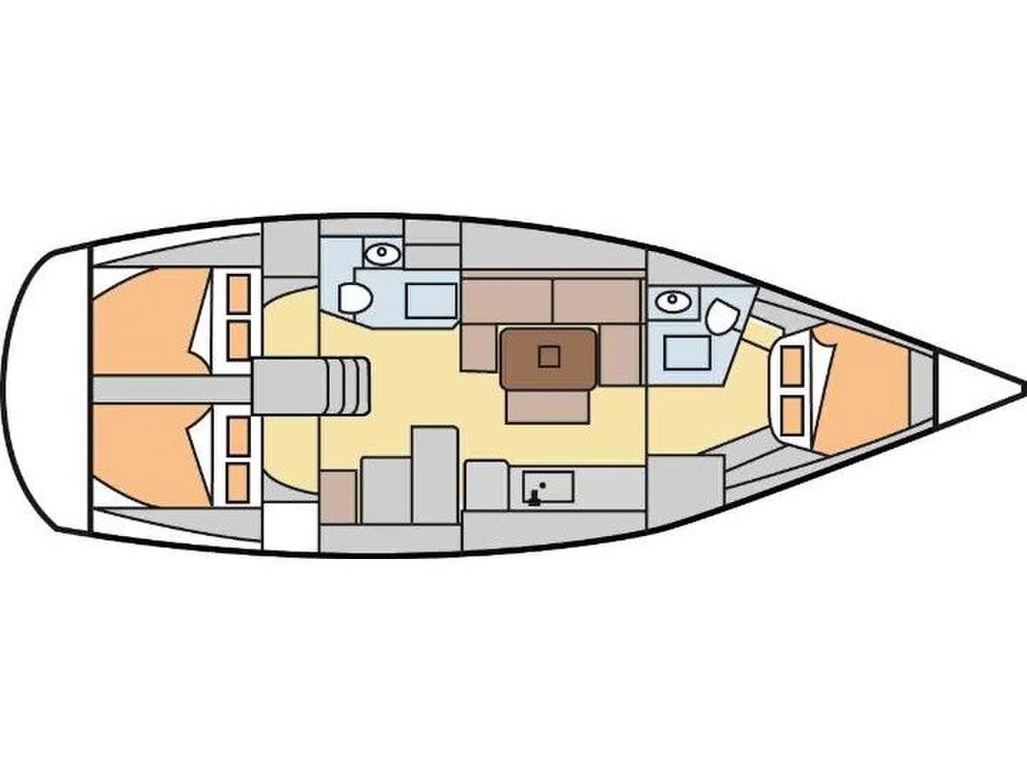 Yacht DUFOUR 405 Grand Large - Daphne-S - Foto 13