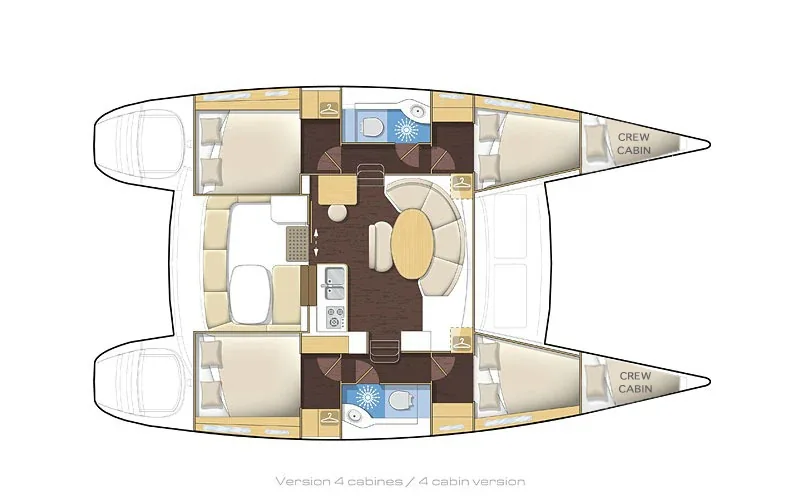 Yacht LAGOON 380 - Bellevue - Foto 1