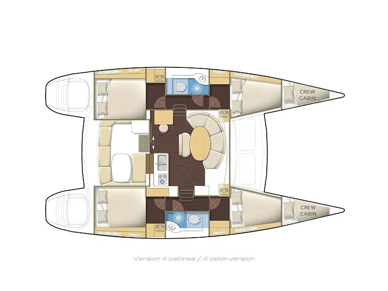 Yacht LAGOON 380 - Bellevue - Foto 1