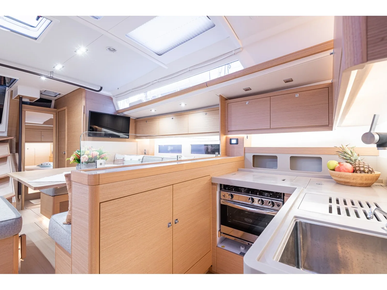 Grundriss der Yacht DUFOUR 530 Grand Large - Venus