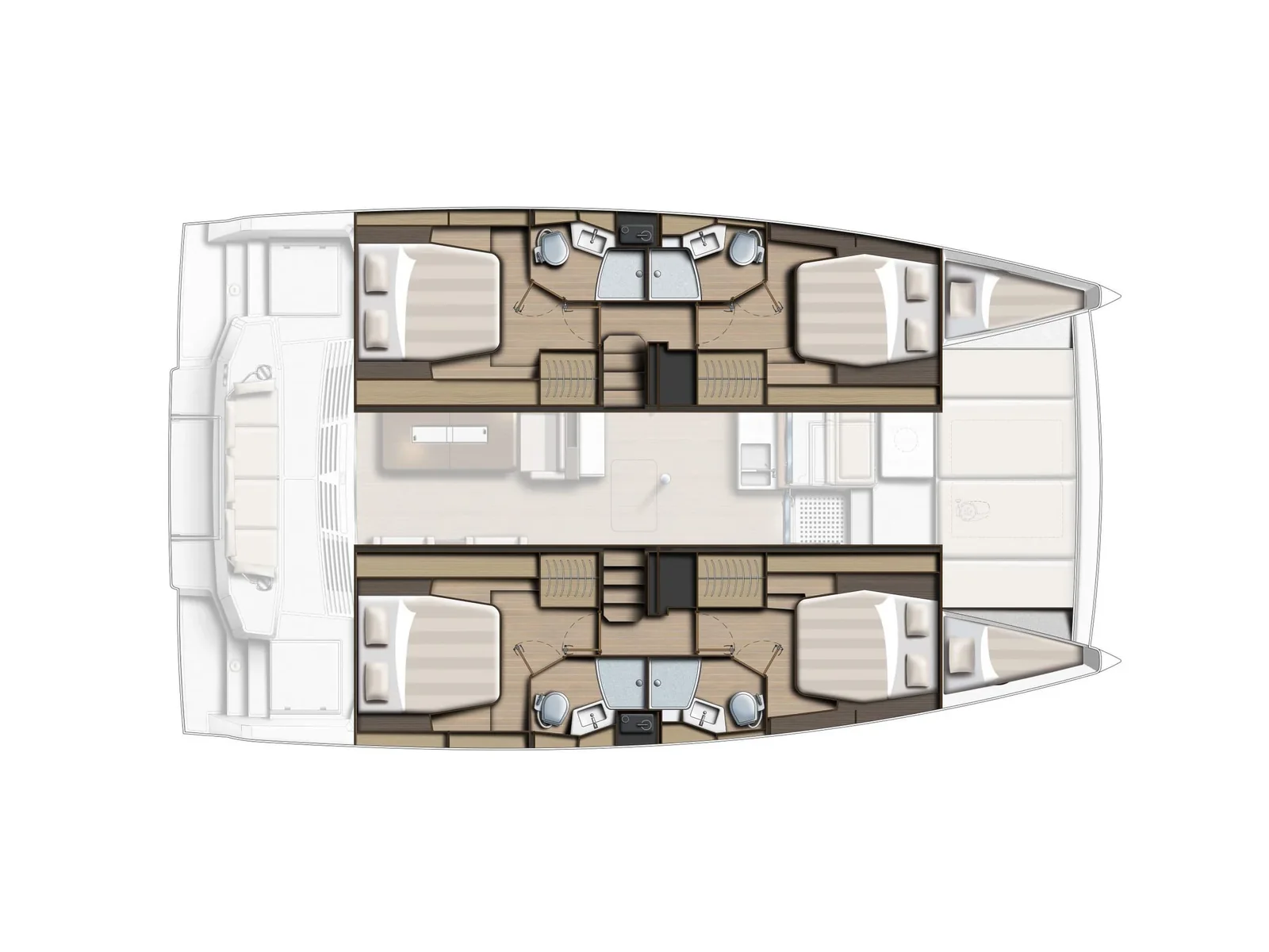 Yacht CATANA Bali 4.4 - Emmelia - Foto 1