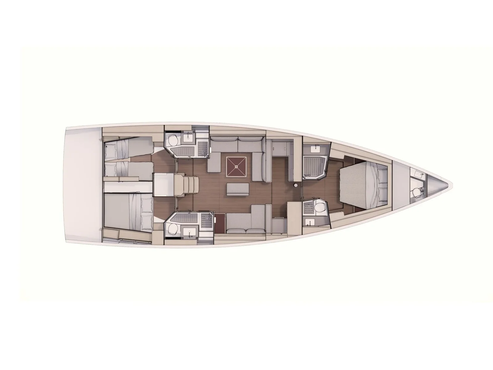 Yacht DUFOUR 530 Grand Large - Dimpa - Foto 1