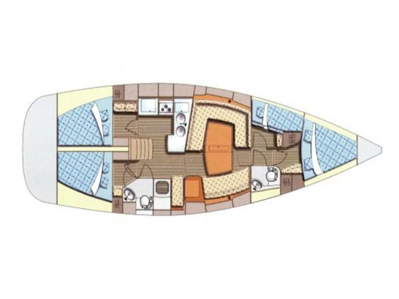 Yacht ELAN 434 Impression - Alboran XXVI Piñacolada - Foto 1