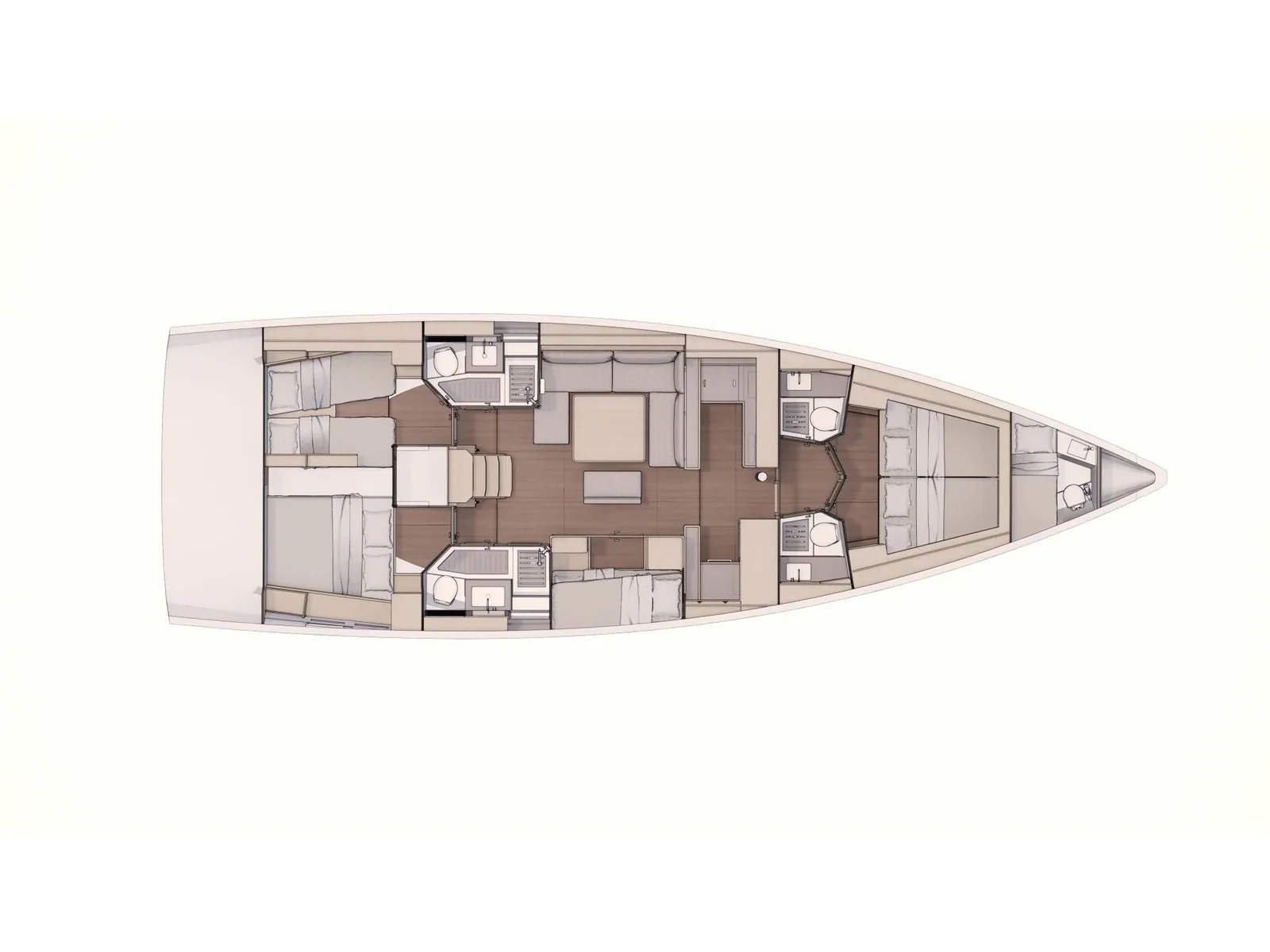 Yacht DUFOUR 530 Grand Large - Splash - Foto 1