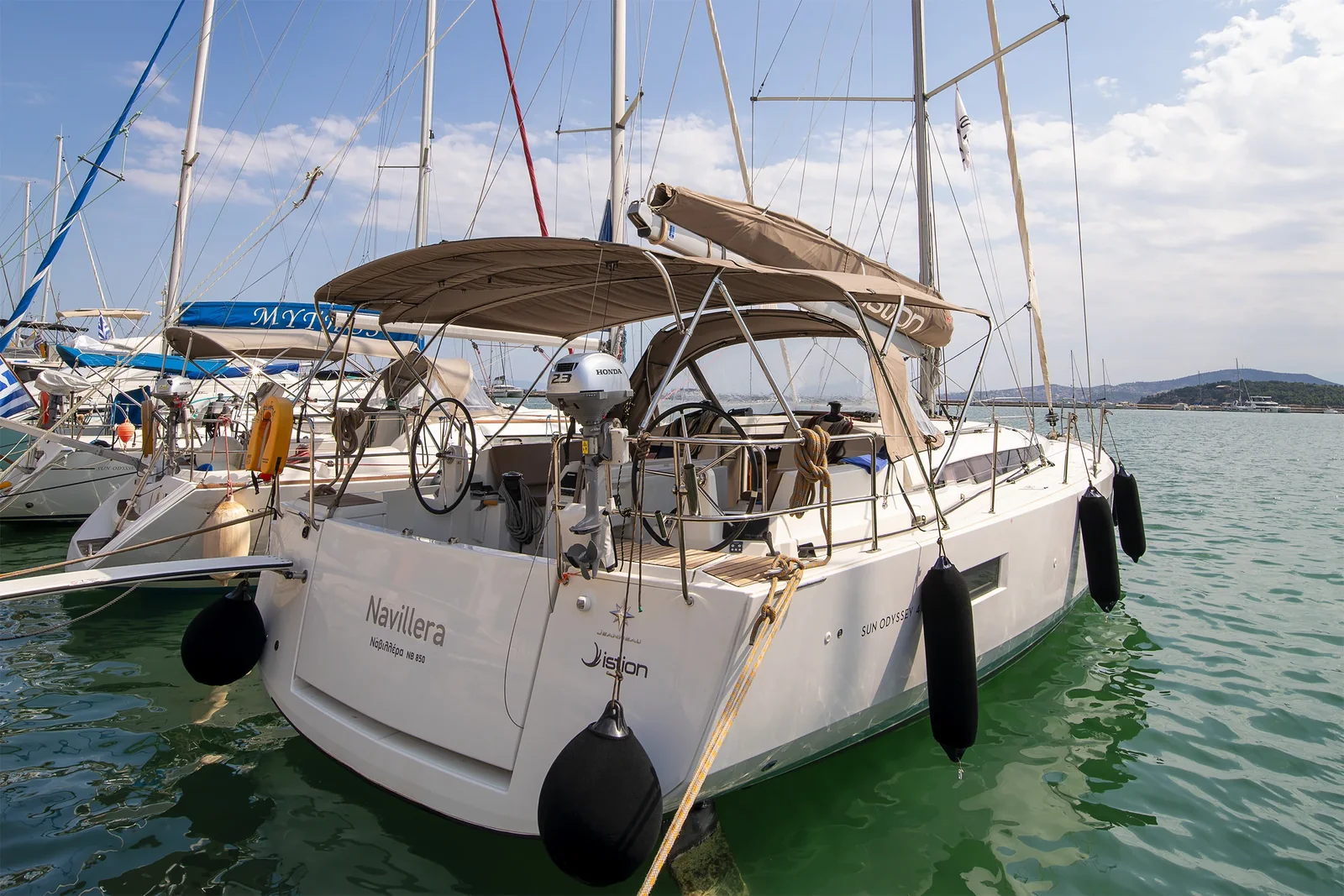 Yacht JEANNEAU Sun Odyssey 440 - Navillera - Foto 1
