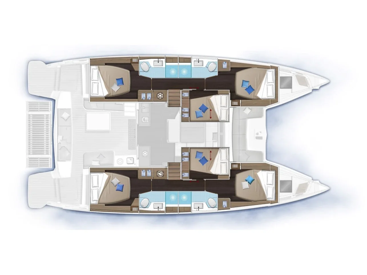 Yacht LAGOON 51 - Naf - Foto 1