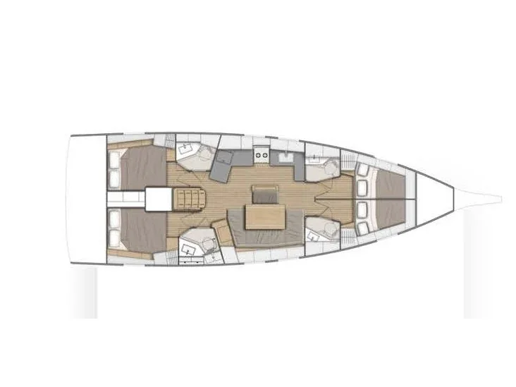 Yacht BENETEAU Oceanis 46.1 - Lykia - Foto 1