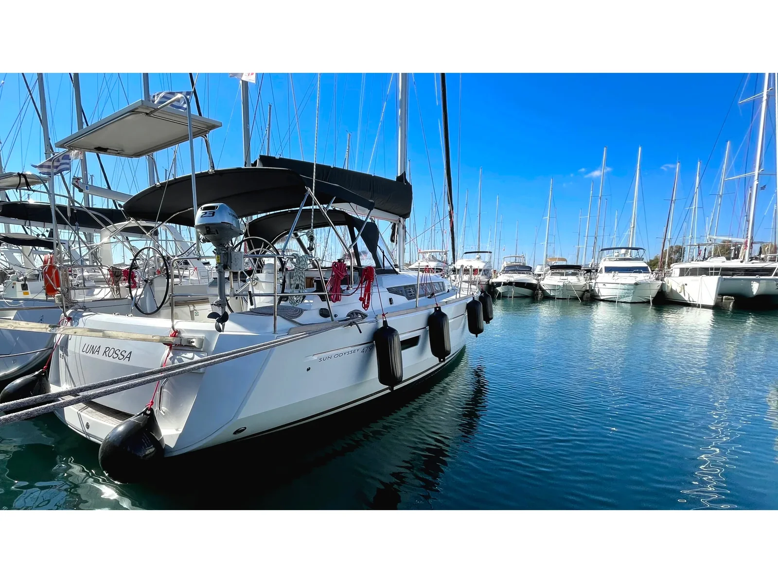 Yacht JEANNEAU Sun Odyssey 479 - Luna Rossa