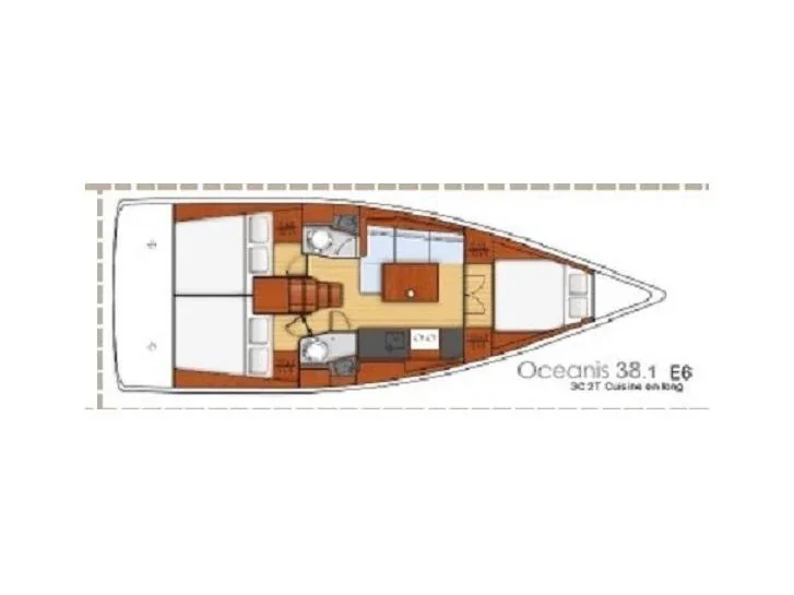 Yacht BENETEAU Oceanis 38.1 - Elisa - Foto 1