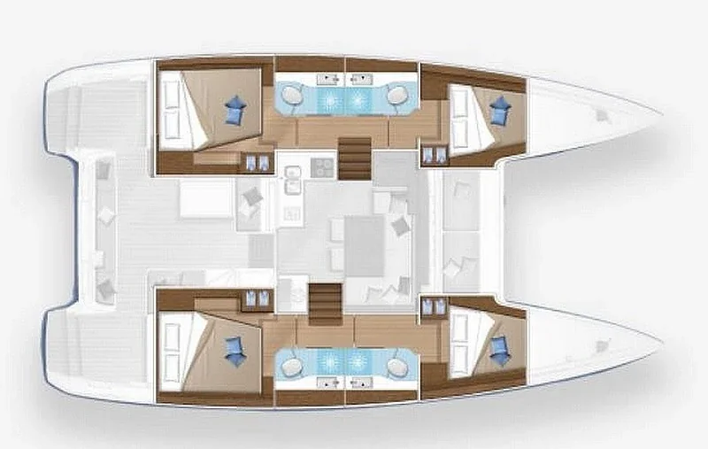 Yacht LAGOON 40 - Ti-Bo III - Foto 3