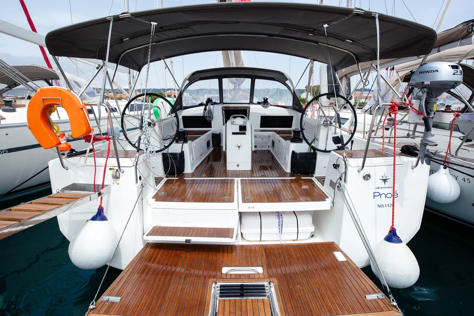 Yacht JEANNEAU Sun Odyssey 490 - Pnoe - Foto 1