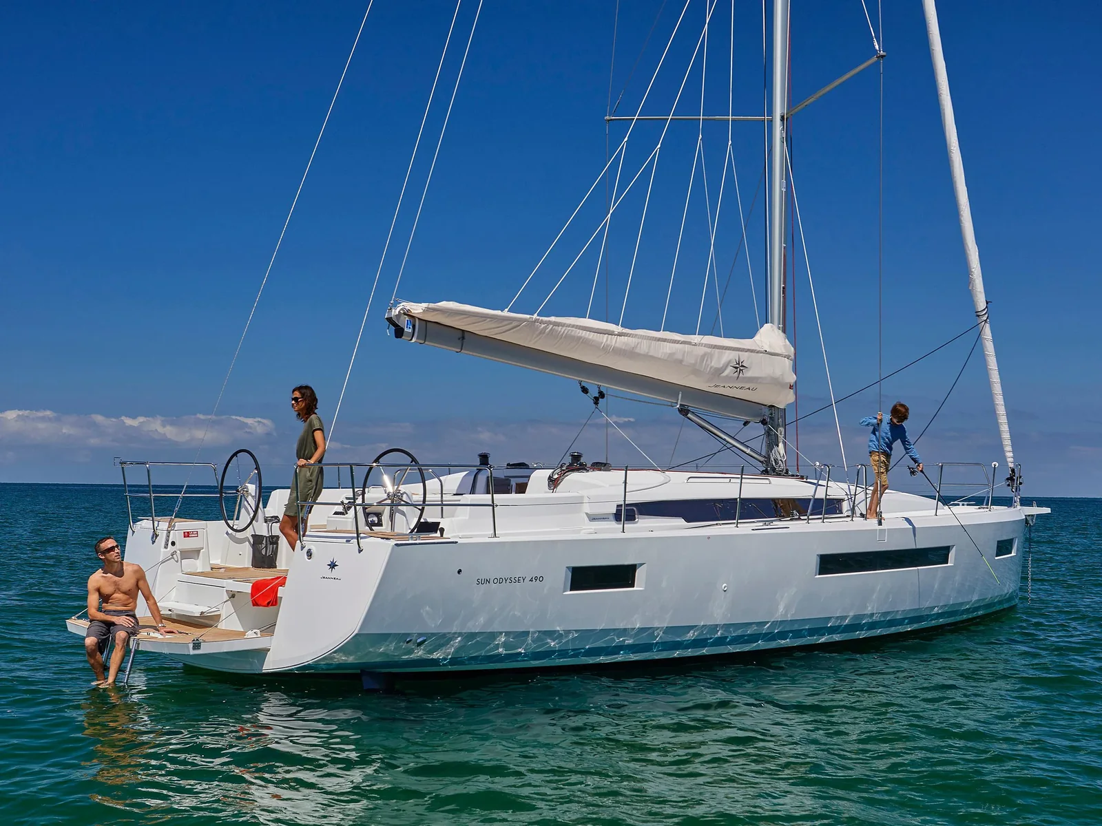 Yacht JEANNEAU Sun Odyssey 490 - Pnoe - Foto 1
