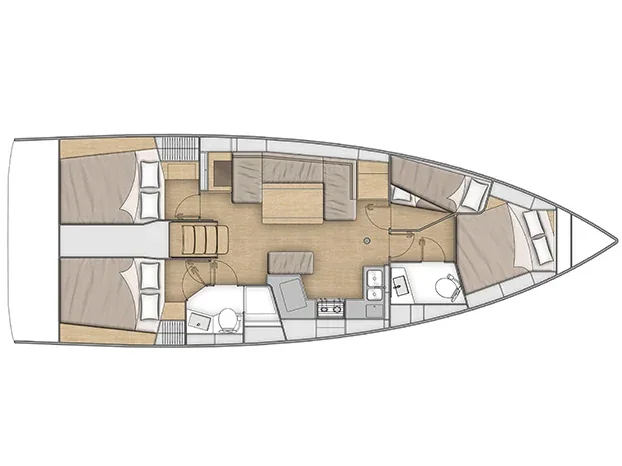 Yacht BENETEAU Oceanis 40.1 - Alma Libre VII - Foto 1