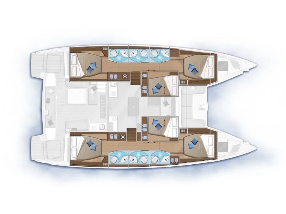 Yacht LAGOON 50 - Foto 1