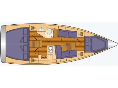 Yacht HANSE 348 - Kormoran - Foto 1