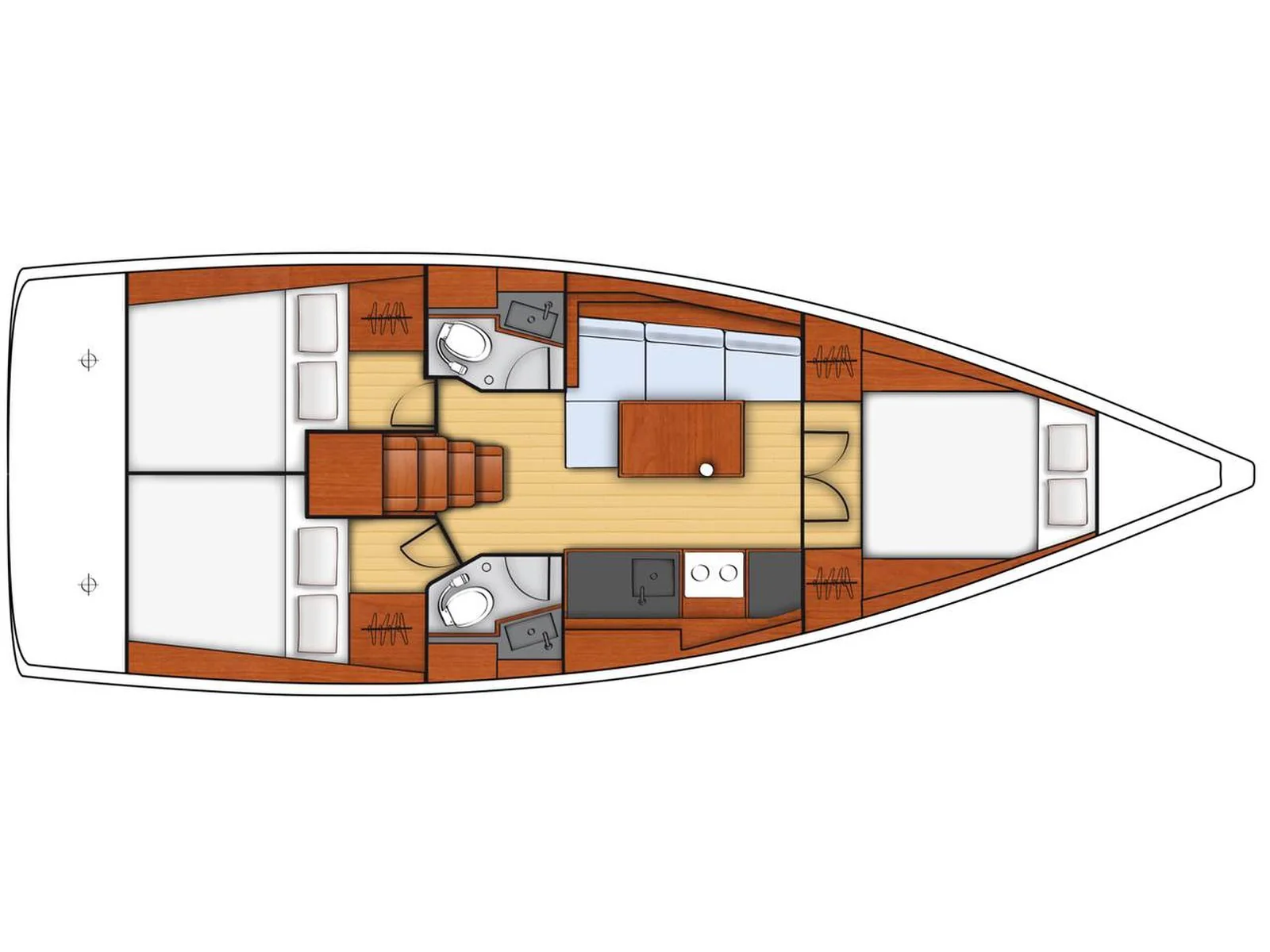 Yacht BENETEAU Oceanis 38.1 - Pleasure - Foto 1