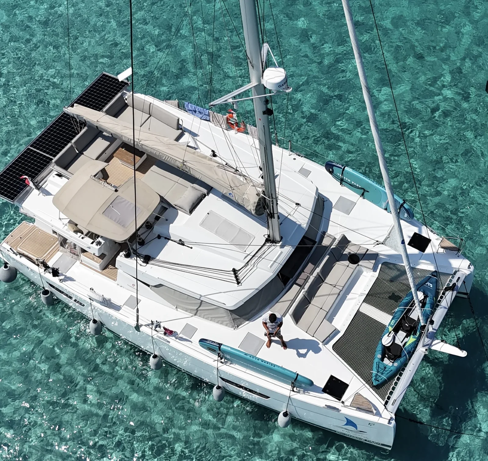 Yacht FOUNTAINE PAJOT Elba 45 - Honu Moana - Foto 1