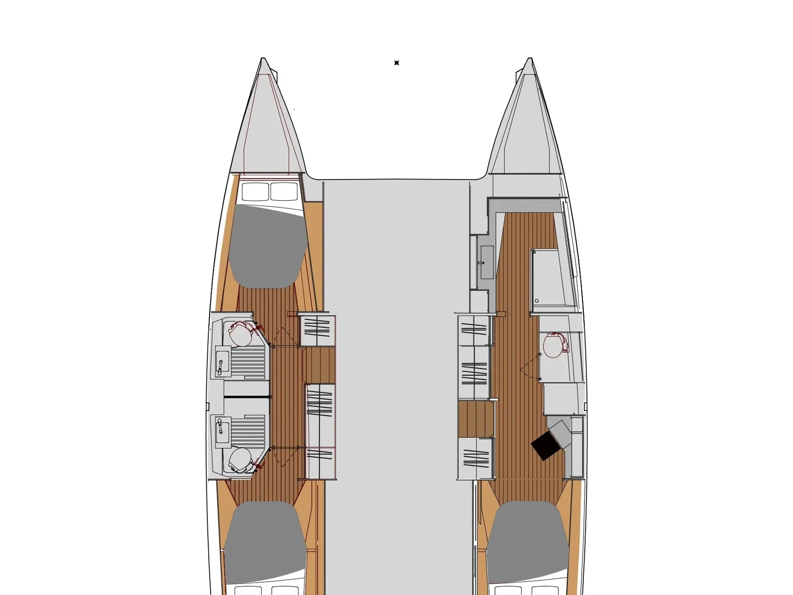Yacht FOUNTAINE PAJOT Astrea 42 - Bollinger - Foto 1