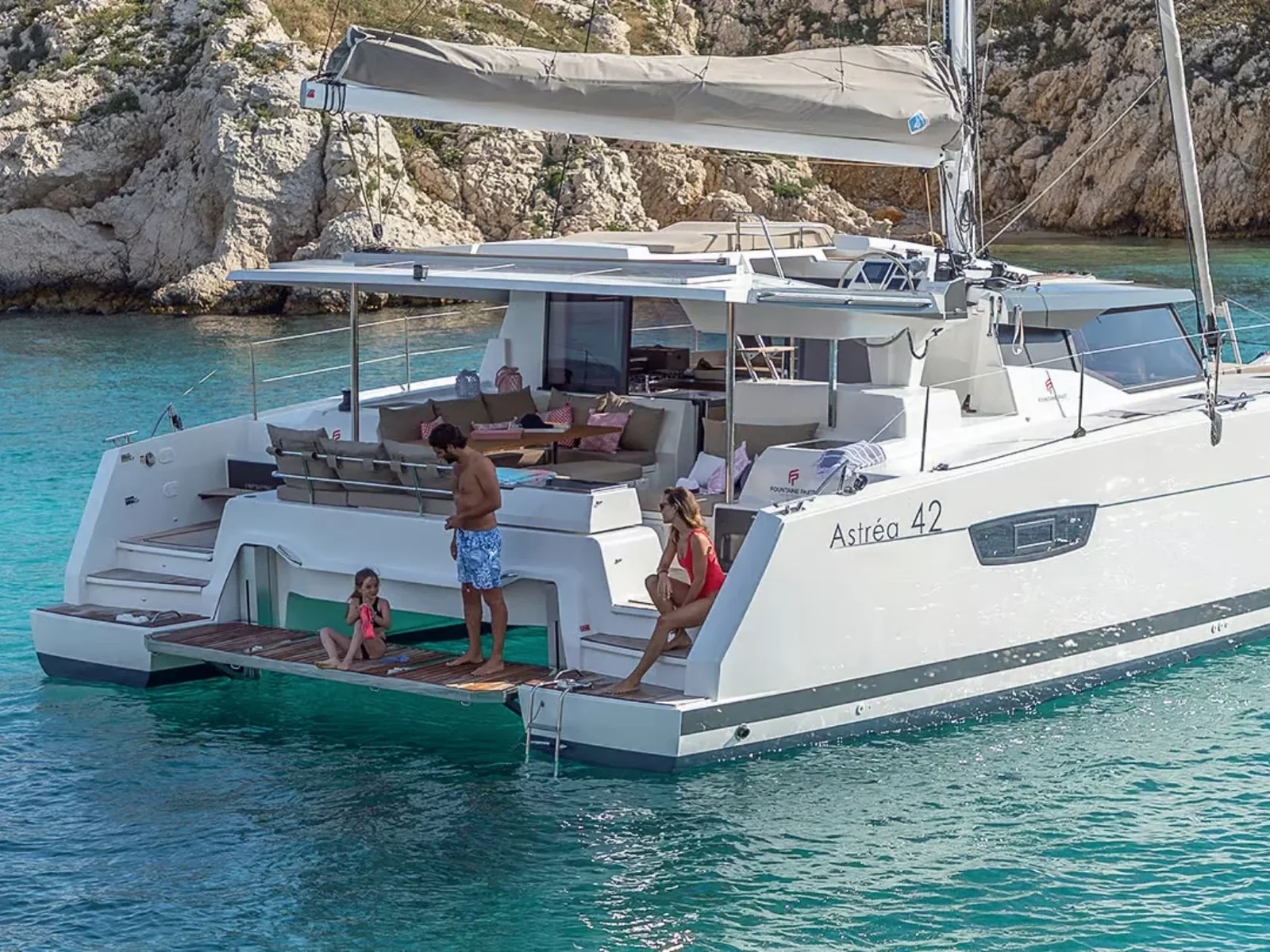 Yacht FOUNTAINE PAJOT Astrea 42 - Bollinger - Foto 1