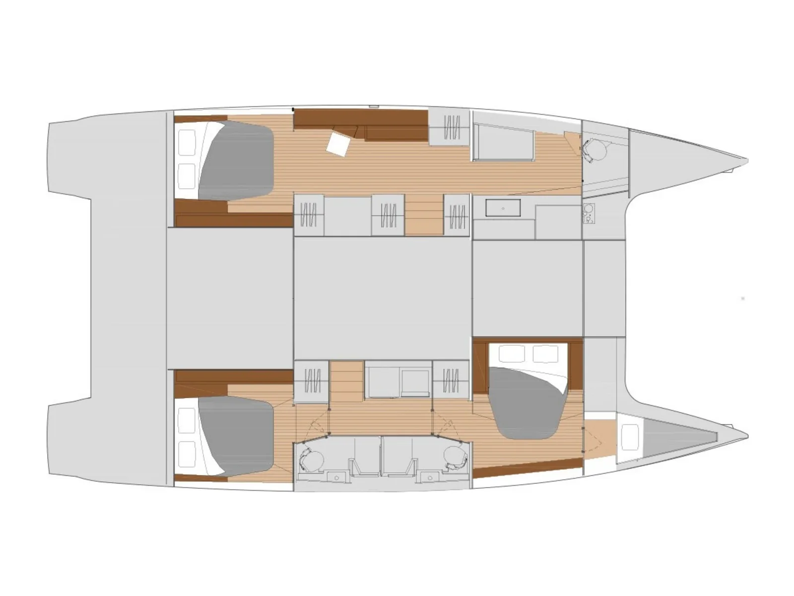 Yacht FOUNTAINE PAJOT Tanna 47 - Sonrisa - Foto 1