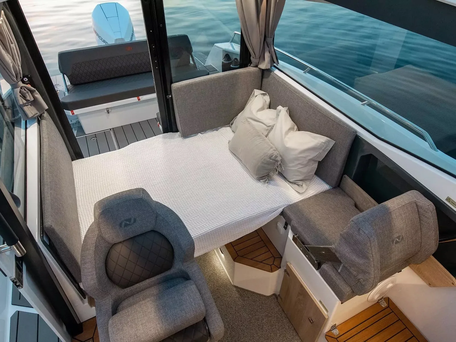 Grundriss der Yacht NORDKAPP BOATS Nordkapp Coupe 905 - Sintaxion