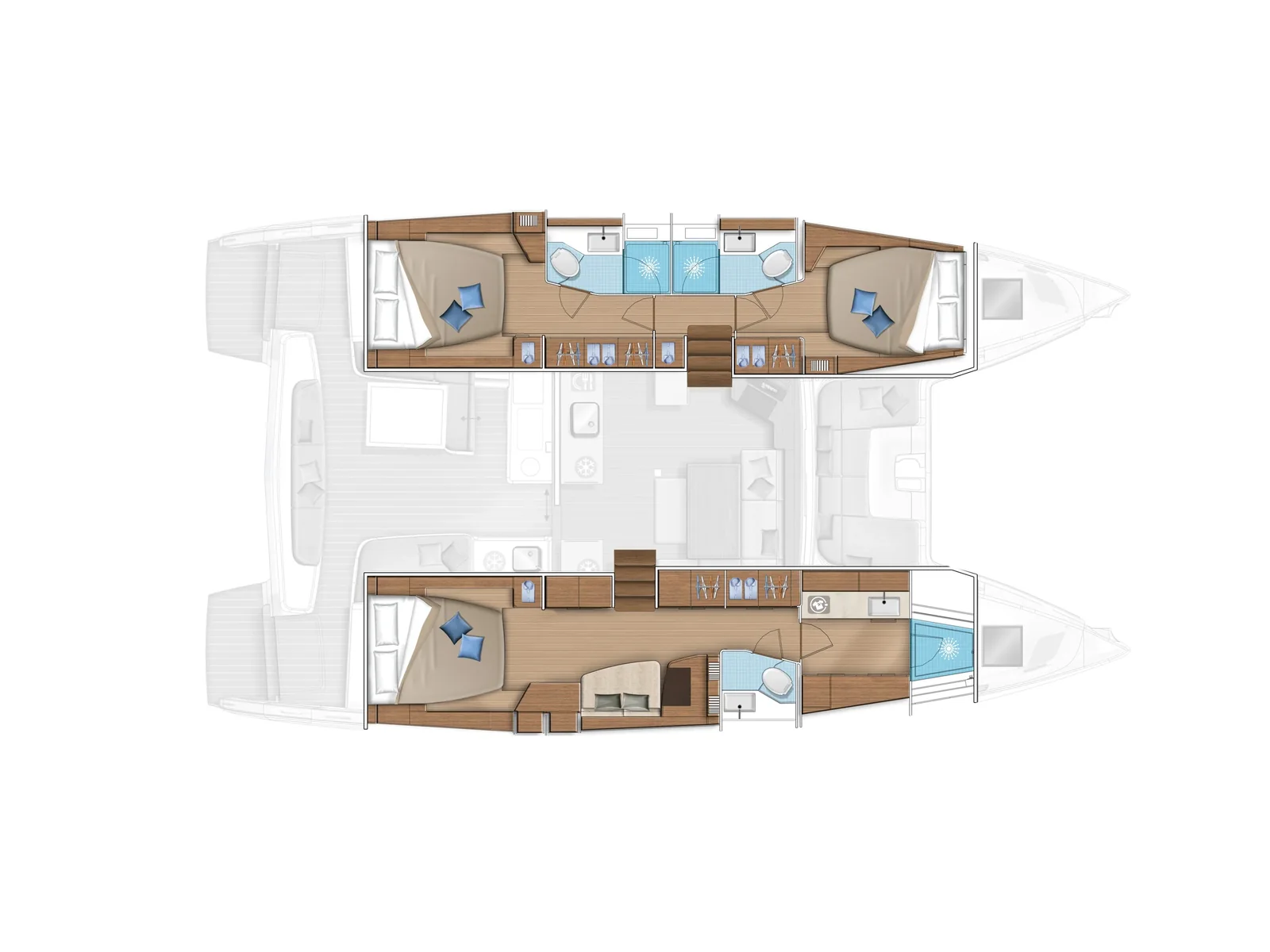 Yacht LAGOON 46 - Jemale - Foto 1