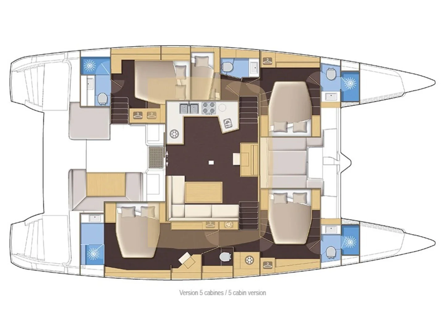 Yacht LAGOON 52 F - My Way - Foto 1