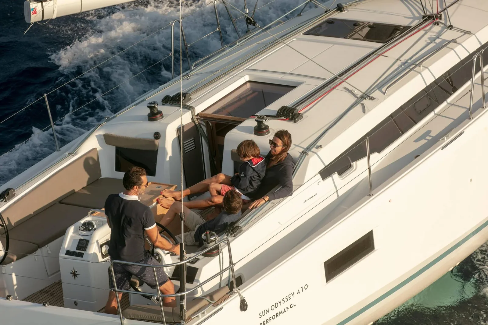 Yacht JEANNEAU Sun Odyssey 410 - Gaia - Foto 1