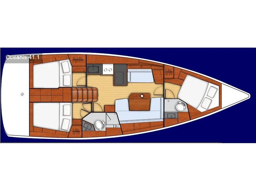 Yacht BENETEAU Oceanis 41.1 - Aginor - Foto 3