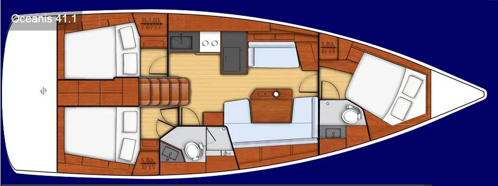 Yacht BENETEAU Oceanis 41.1 - Aginor - Foto 5