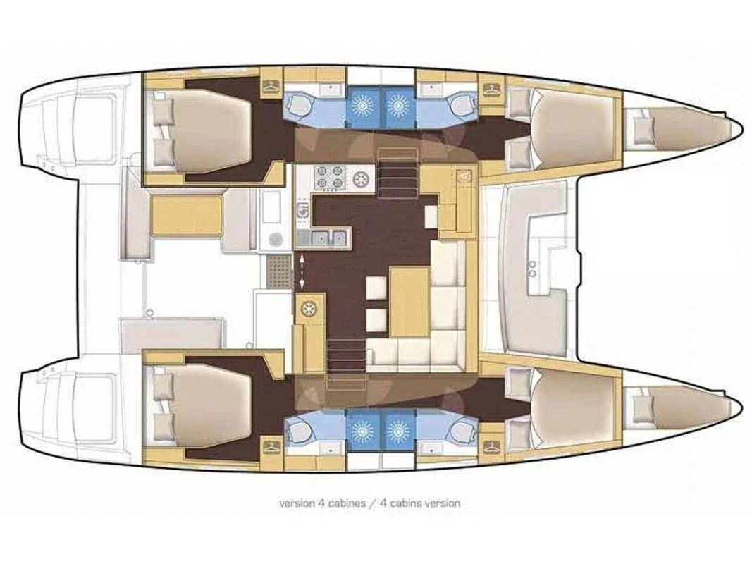 Yacht LAGOON 46 - Celena I - Foto 1