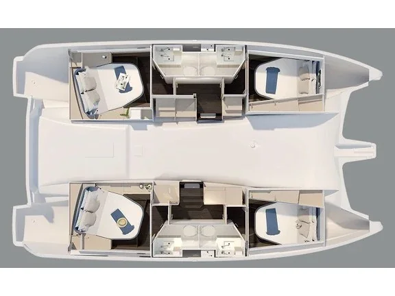 Yacht FOUNTAINE PAJOT 41 - Stefania
